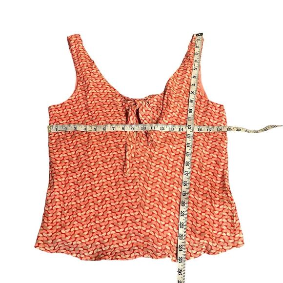 Anthropologie Maeve Verna Tie Front Tank Top Size Medium - Picture 4 of 8